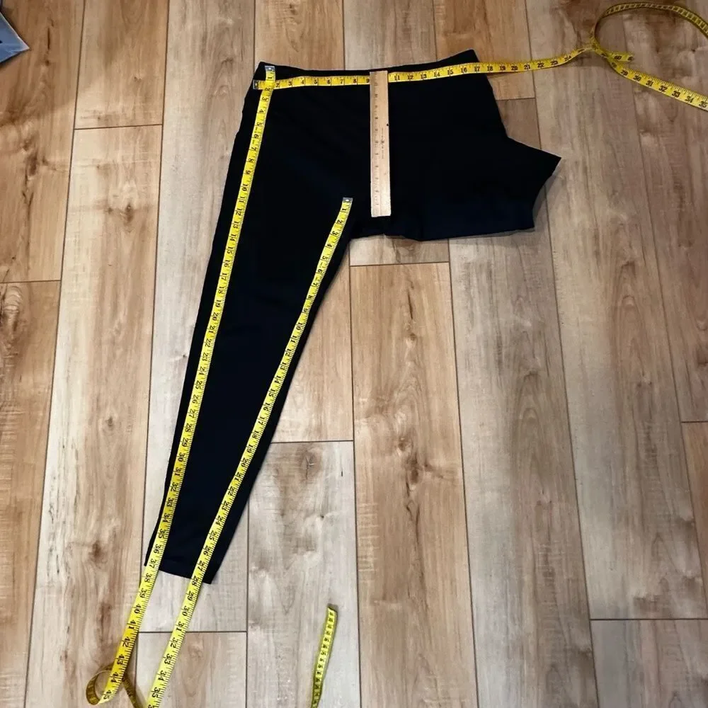 Baleaf Woman's Activewear Workout Leggings Black XXL